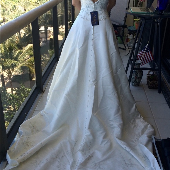 Brand new Allure wedding dress with the tag!! - Picture 5 of 8
